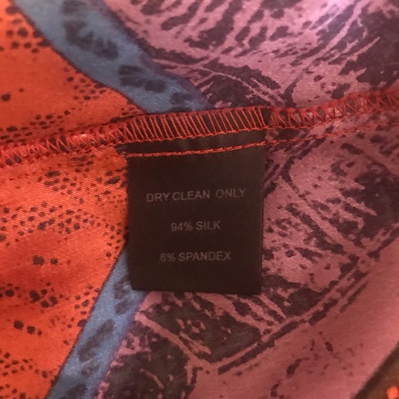 Hale Bob silk boho print tunic dress - Picture 7 of 8